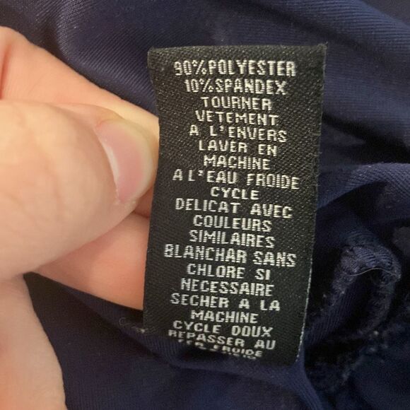 Sanctuary Clothing Women Julia Velvet Pullover Blouse Blue Size S - Picture 7 of 10